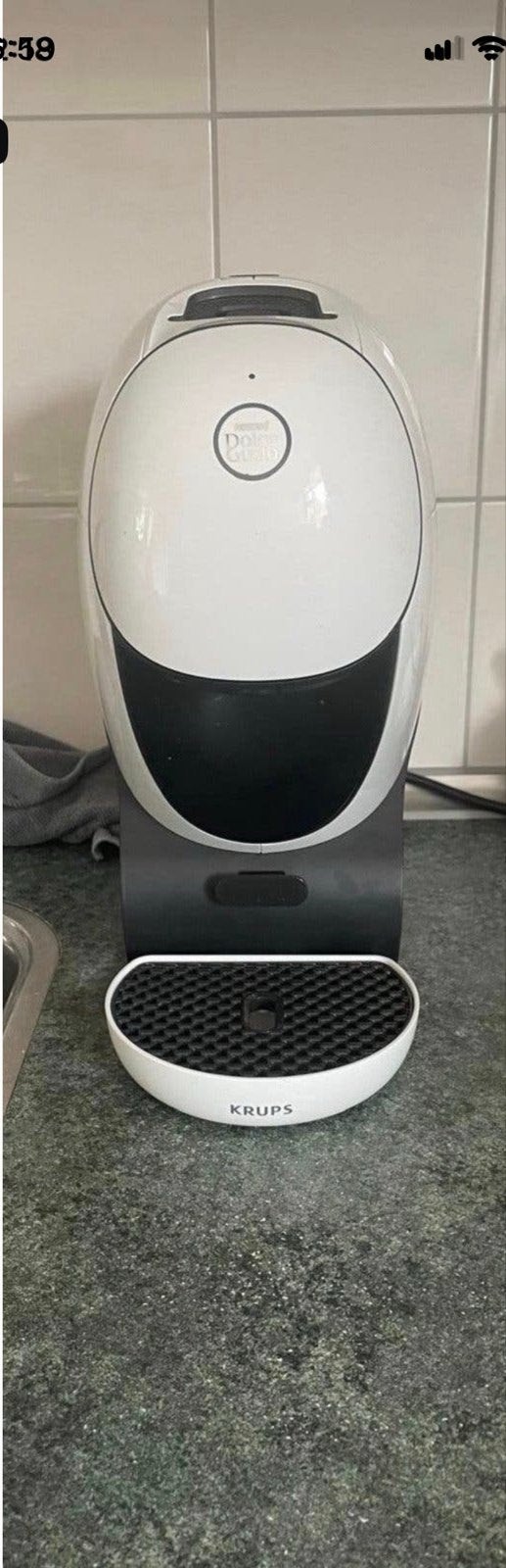 Krups Nescafé Dolce Gusto Neo Koffiemachine Wit, Koffiemachine, Ophalen of Verzenden, Zo goed als nieuw, 1 kopje