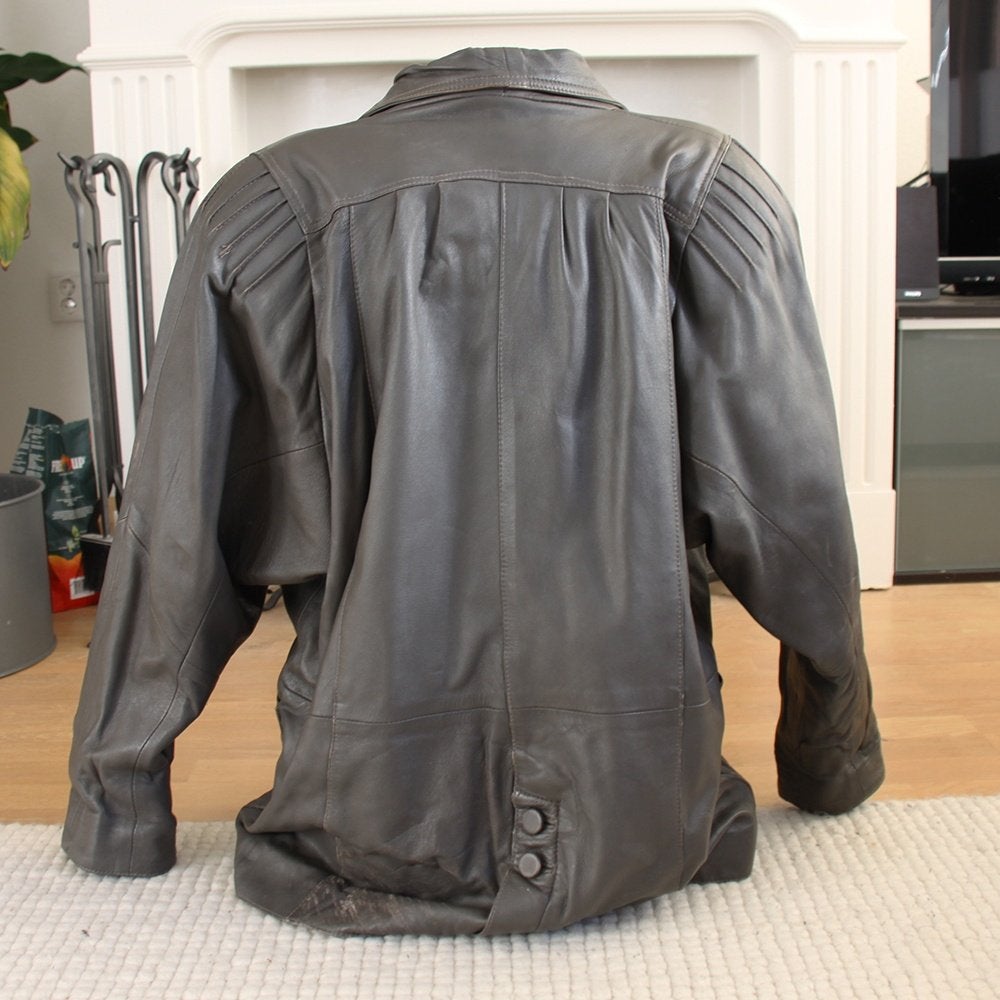 Leren DL Dames Jas (L) € 55,-, Maat 42/44 (L), Ophalen of Verzenden, Zo goed als nieuw, DL -