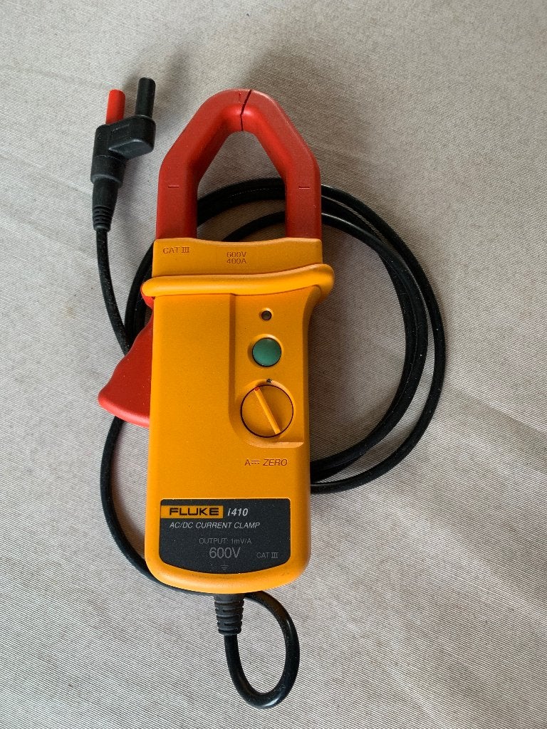 Fluke stroomtang i410 AC/DC, Ophalen, Zo goed als nieuw, Elektriciteit