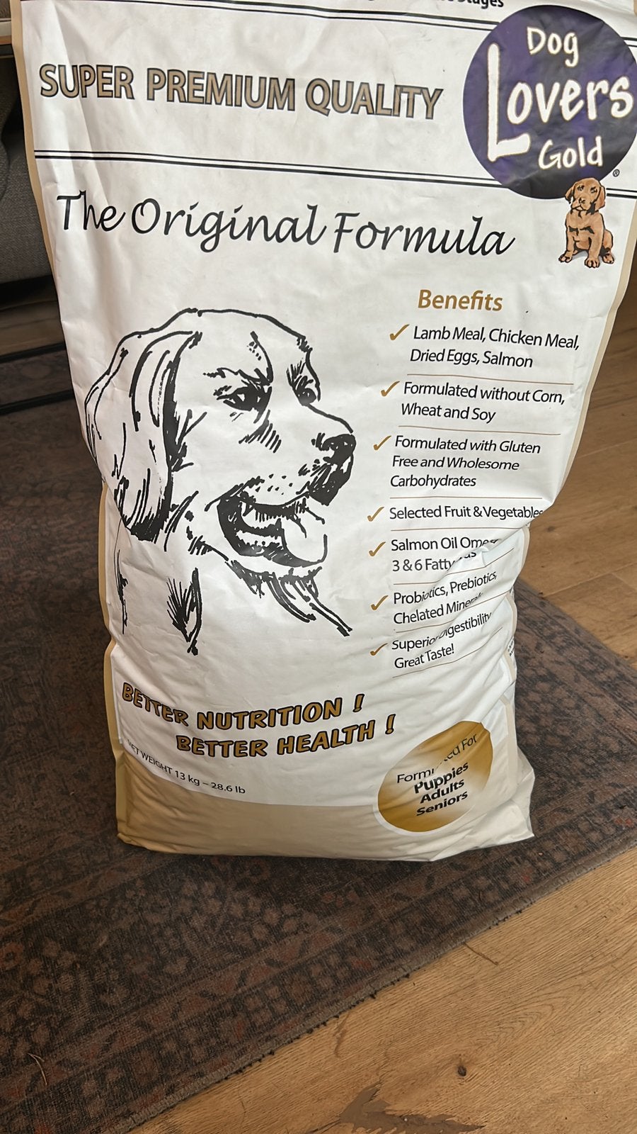 Hondenvoer, Dog Lovers Gold, Ophalen, Hond