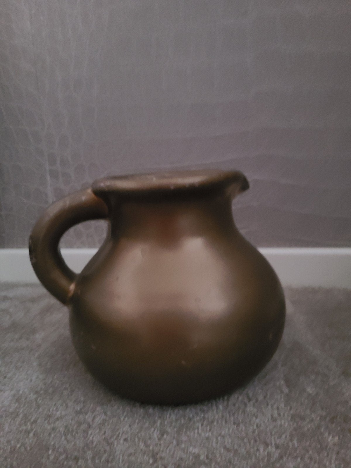 Decoratieve bronzen kruik, Ophalen of Verzenden