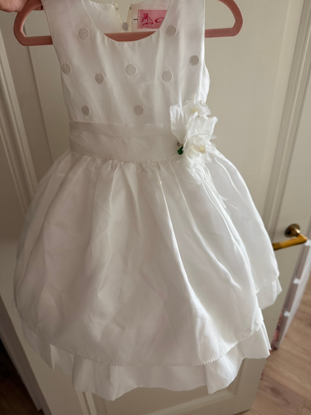 Jurk met hoepel, Kinderen en Baby's, Kinderkleding | Maat 92, Ophalen of Verzenden, Zo goed als nieuw, Meisje, Jurk of Rok