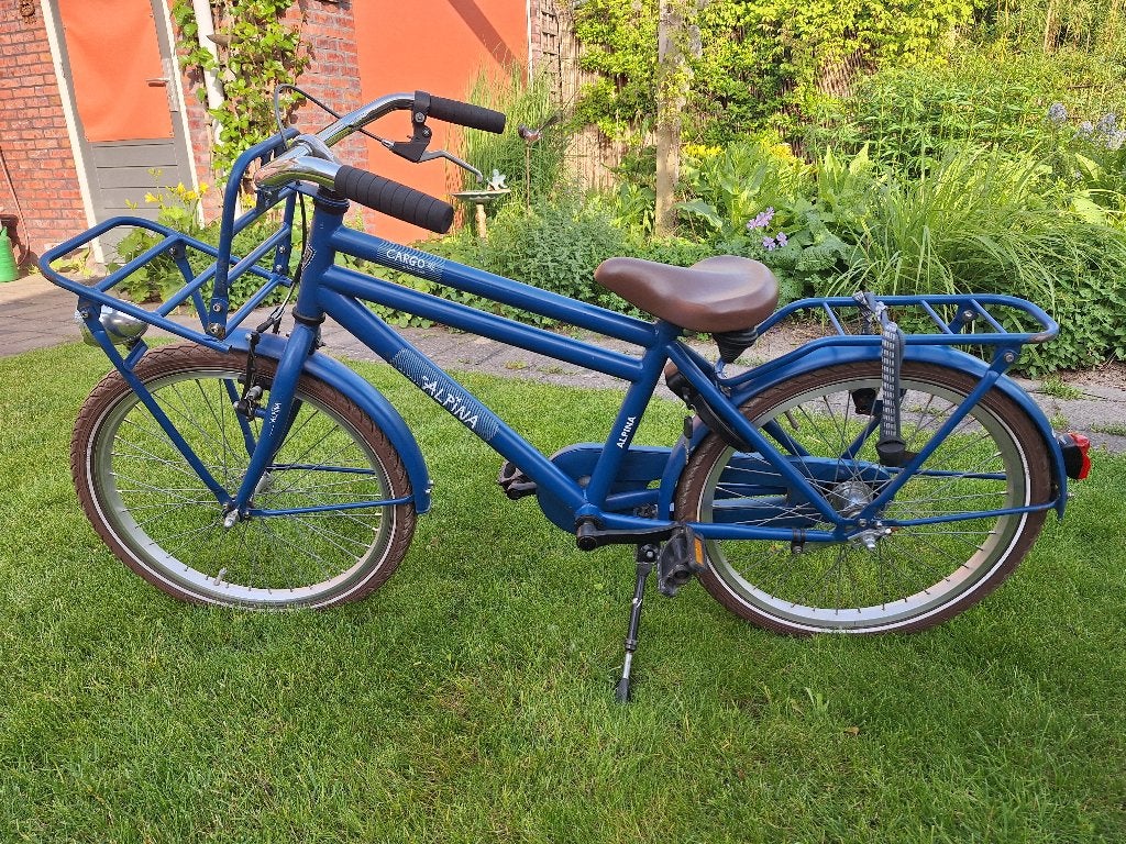 Alpina Cargo 20 inch jongensfiets - Denim Edition, Fietsen en Brommers, Ophalen, Terugtraprem, Gebruikt, Alpina