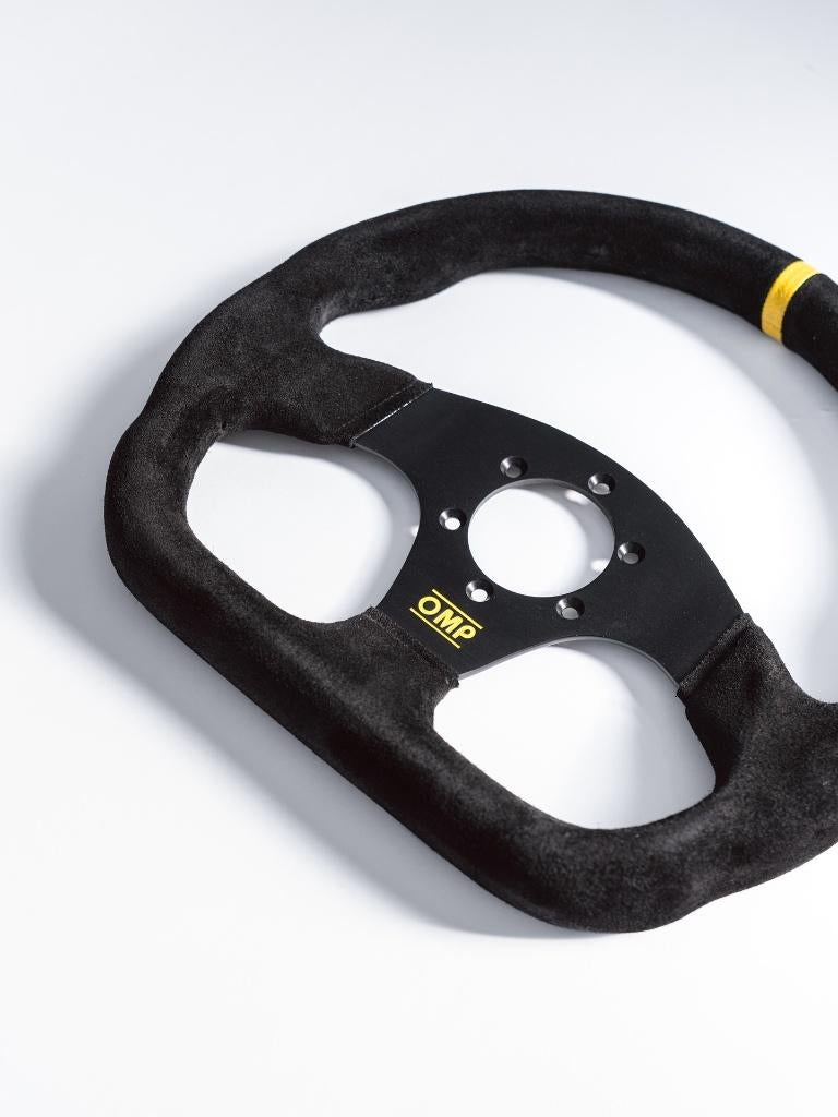 OMP Superquadro 350mm Sportstuur stuur Racestuur suede, Ophalen of Verzenden