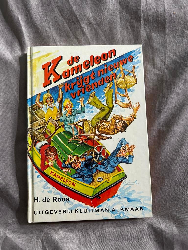 De Kameleon krijgt nieuwe vrienden - H. de Roos, Boeken, Ophalen of Verzenden, Gelezen, Fictie algemeen