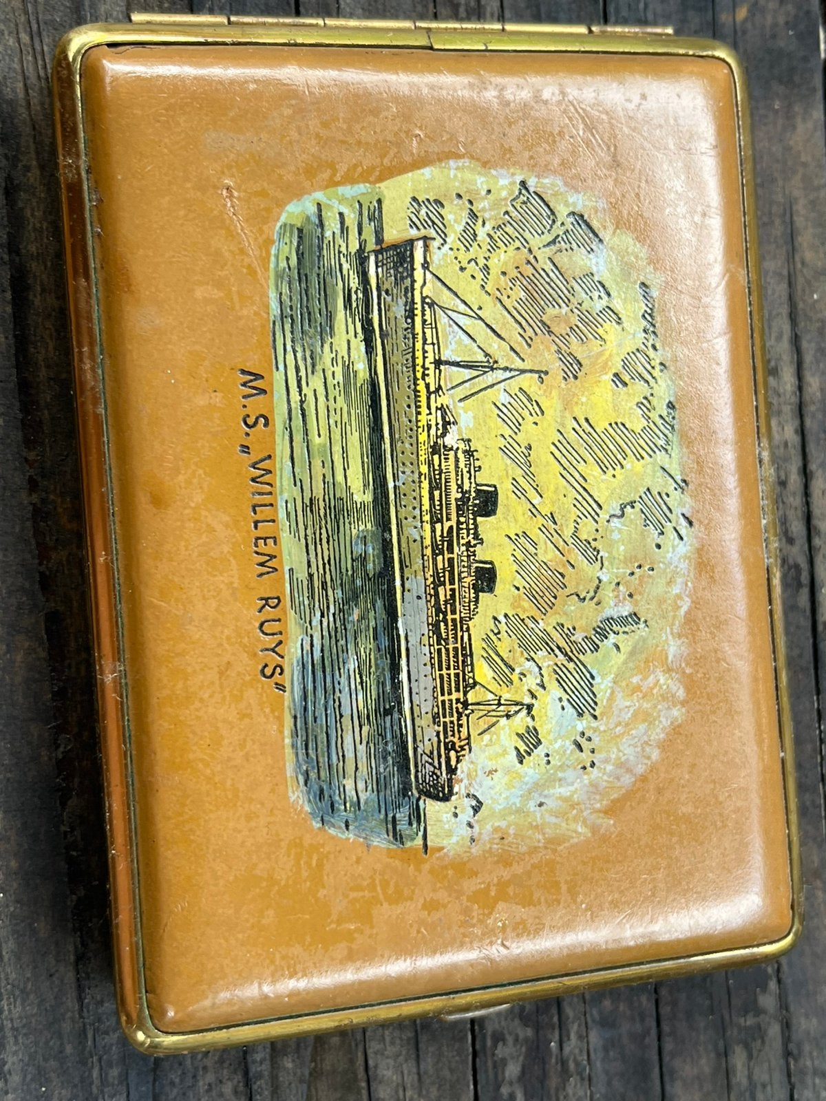 Sigaretten etui, Ophalen of Verzenden, Gebruikt