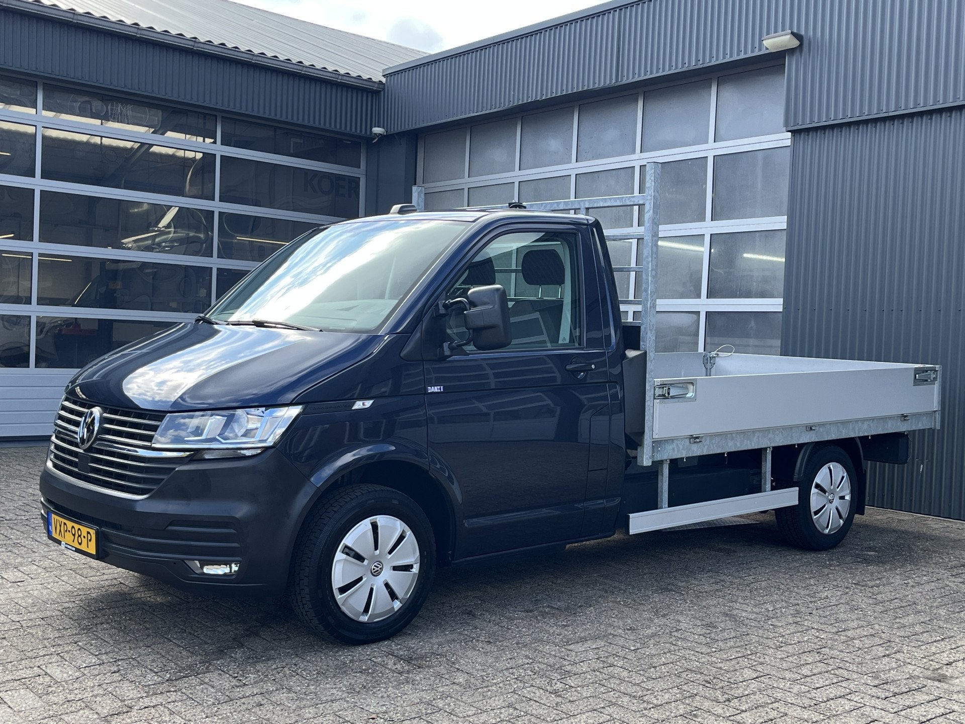 Volkswagen Transporter 2.0 TDI L2 Pick up open laadbak Pick-, Auto's, Voorwielaandrijving, Gebruikt, 4 cilinders, Bedrijf