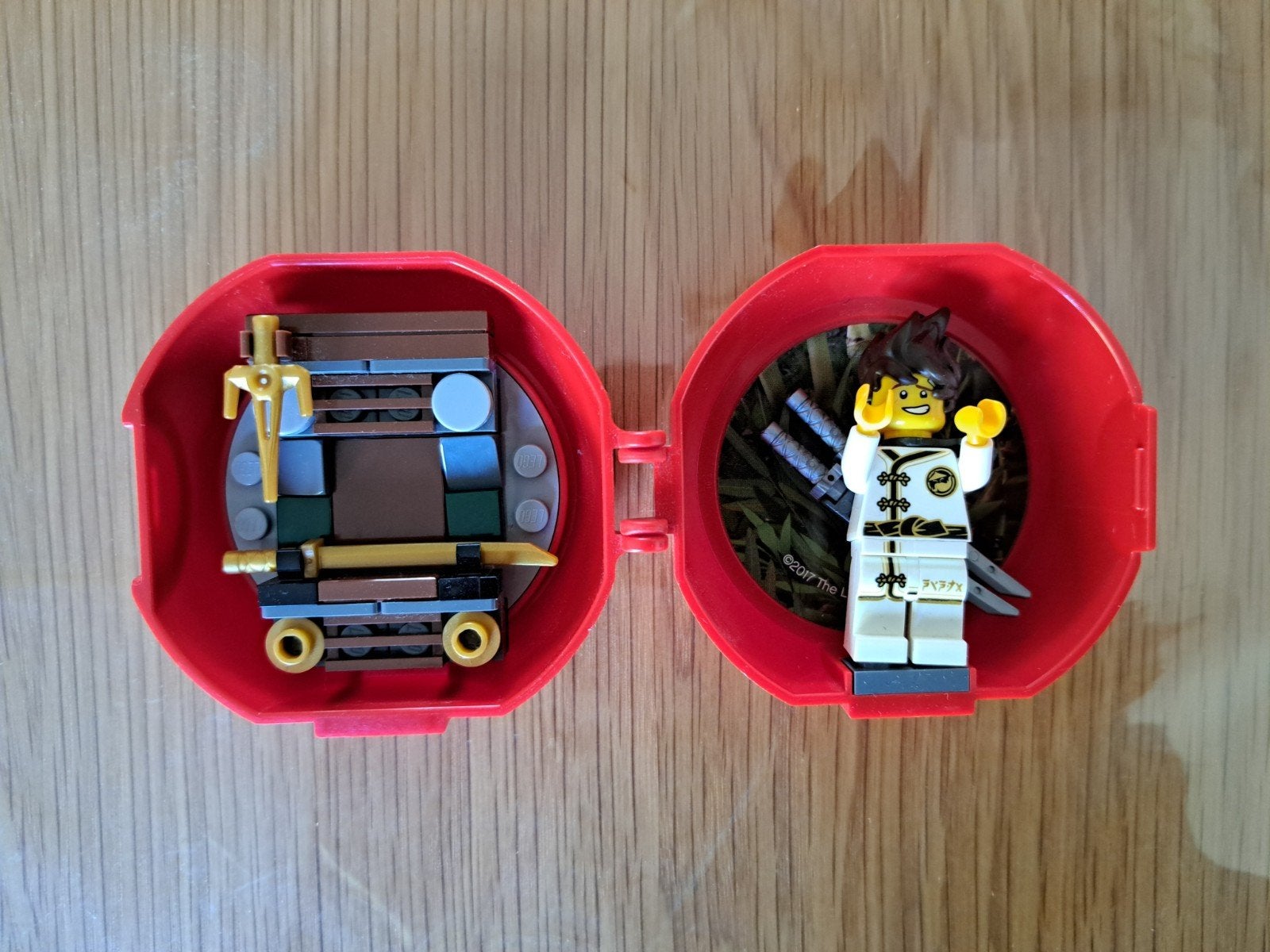 LEGO Ninjago Movie Pod 5004916 - Jay's Kendo Training, Gebruikt, Lego, Ophalen of Verzenden, Inclusief instructies