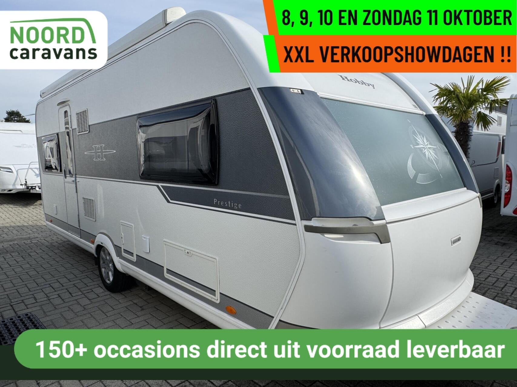 Hobby 560 UL - XXL VERKOOPSHOW 8,9,10 & 11 OKT. 10-17 UUR, Rondzit, Hobby, 7 tot 8 meter, Bedrijf