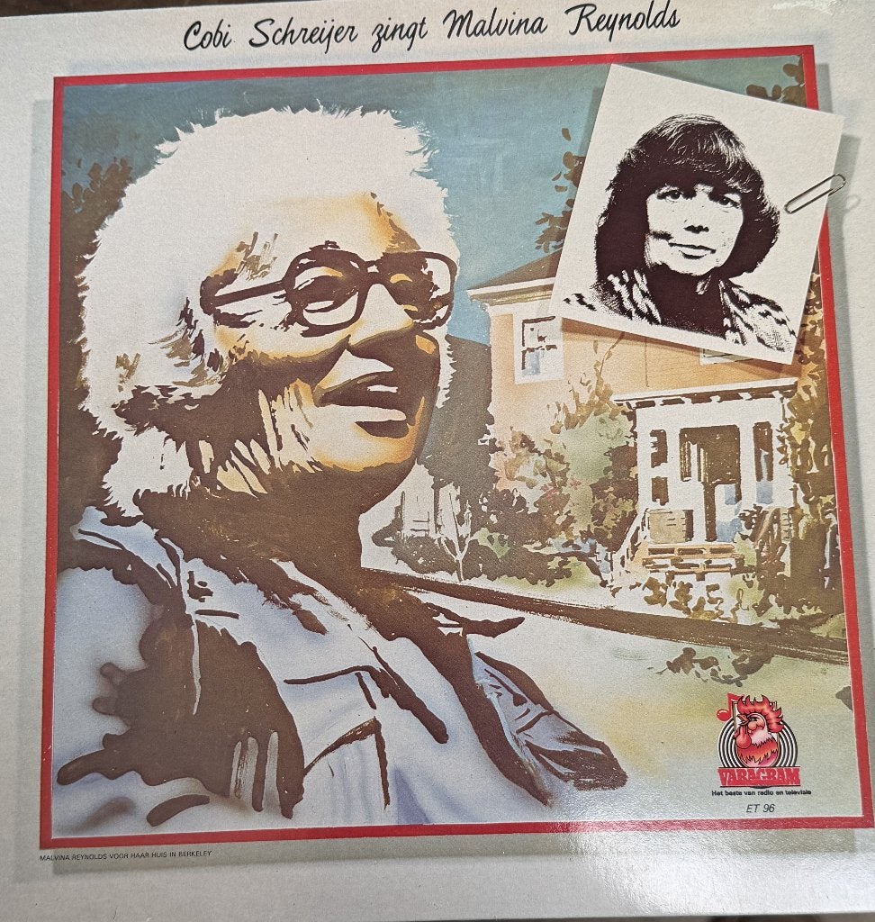 Cobi Schreijer zingt Malvina Reynolds Lp, Cd's en Dvd's, Verzenden, Zo goed als nieuw, 12 inch, Levenslied of Smartlap