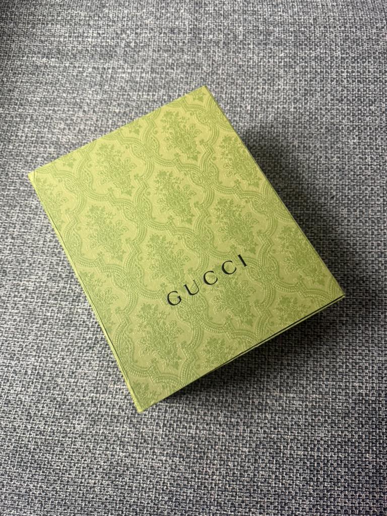 Gucci Green Giftbox, Sieraden, Tassen en Uiterlijk, Portemonnees, Ophalen of Verzenden, Nieuw, Groen, Overige merken