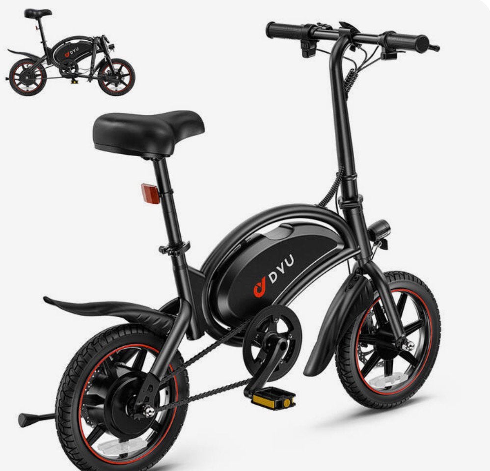 Dyu elektrische fiets, Ophalen, Zo goed als nieuw, 14 tot 16 inch