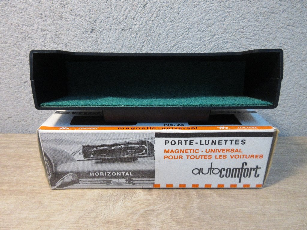 Vintage brillen etui voor in uw oldtimer, Auto diversen, Ophalen of Verzenden, Gebruikt