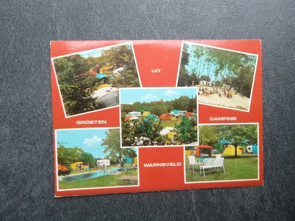 Warnsveld, camping 1977, Verzenden, 1960 tot 1980, Gelopen, Noord-Brabant