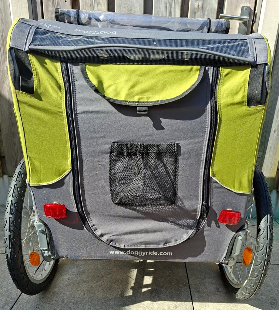 Doggyride Novel, Fietsen en Brommers, Fietsaccessoires | Aanhangers en Karren, Ophalen of Verzenden, Zo goed als nieuw, Hondenkar