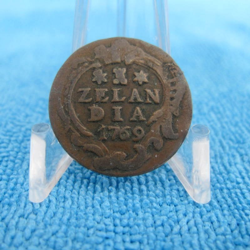 1 Duit - Zeeland - 1769 - Middelburg, Ophalen of Verzenden, Vóór koninkrijk, Overige waardes, Losse munt