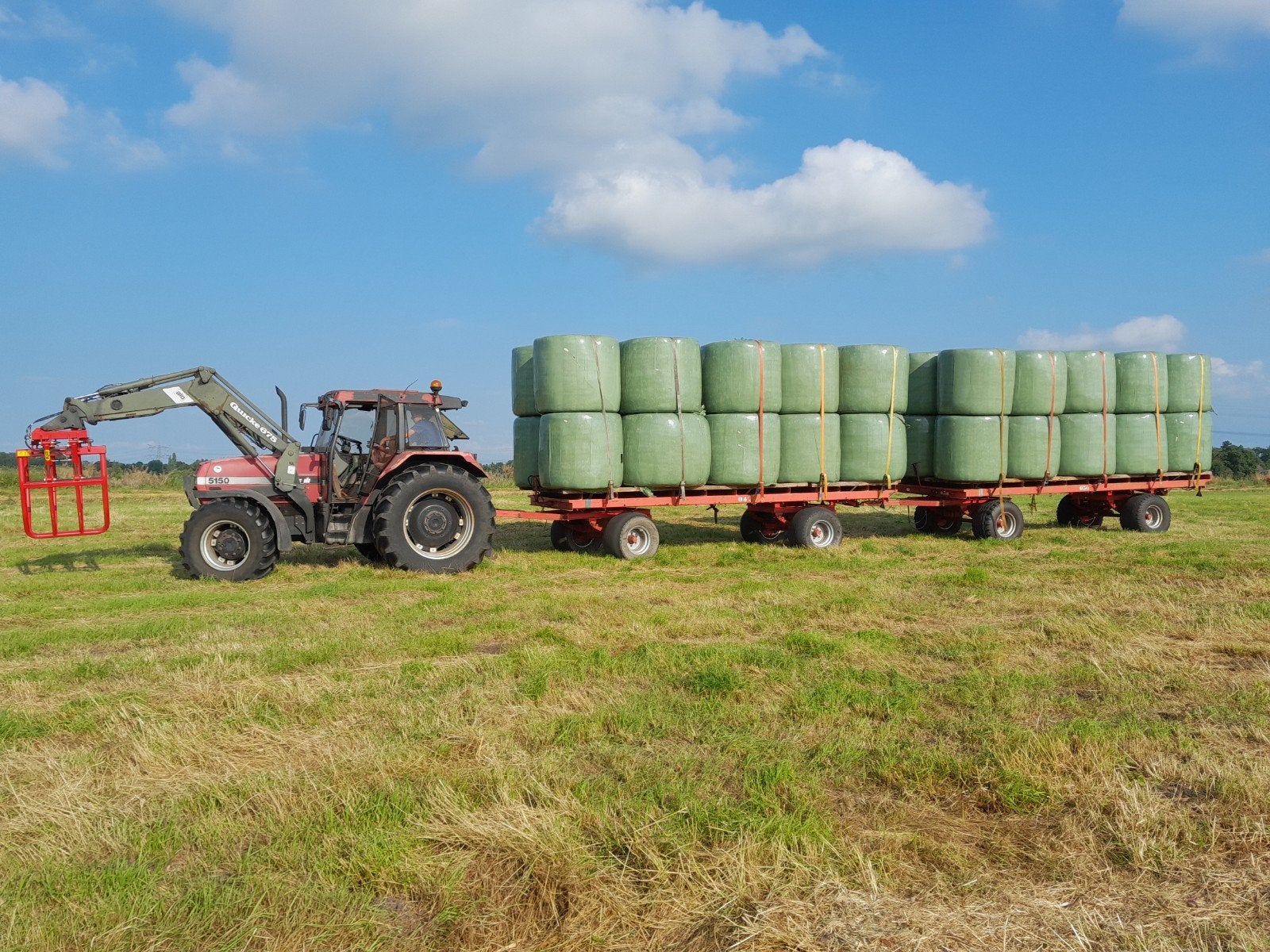 Grote ronde balen, Dieren en Toebehoren, Dierenvoeding, Vee, Ophalen of Verzenden