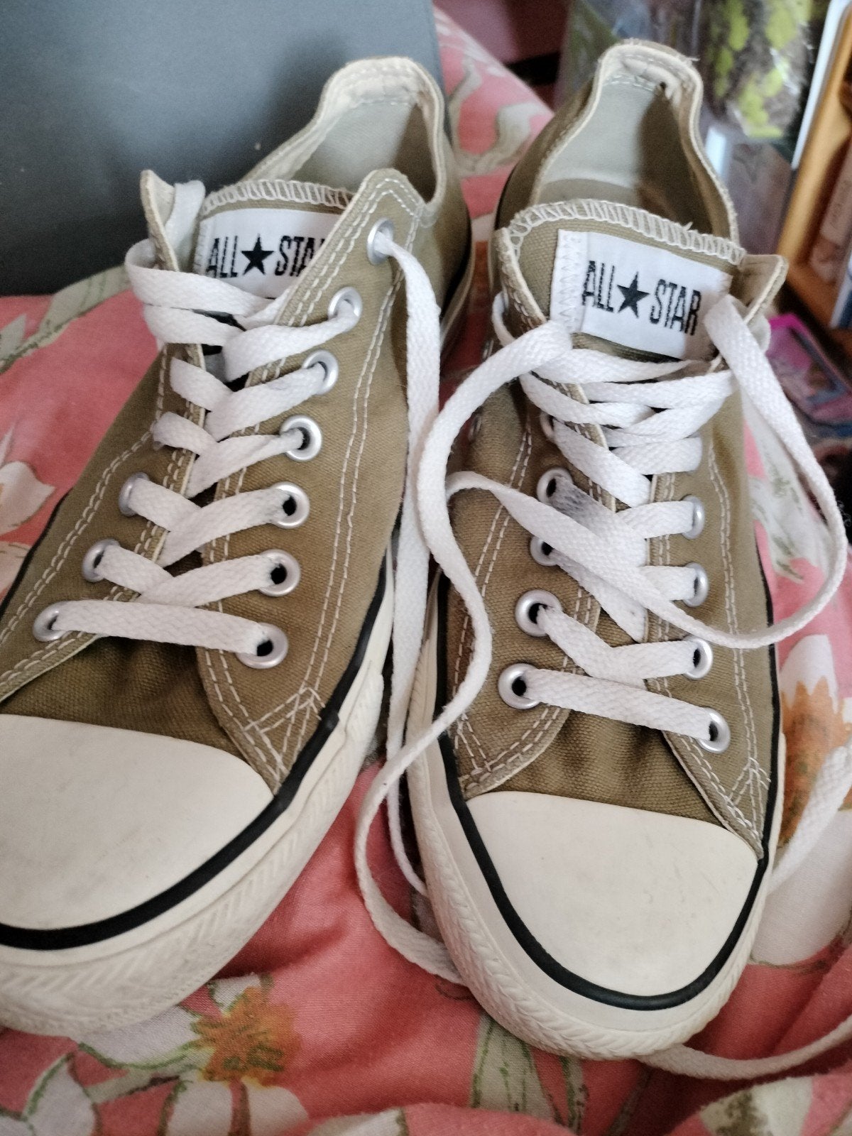All Stars Converse sneakers , maat 41- 42 , oud groen., Kleding | Dames, Schoenen, Ophalen of Verzenden, Converse All Stars, Groen