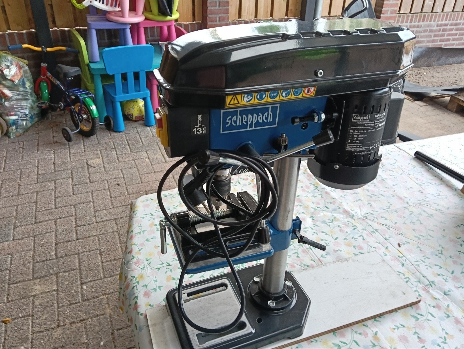 zeer nette kolomboormachine, Ophalen of Verzenden, Zo goed als nieuw, Kolomboormachine