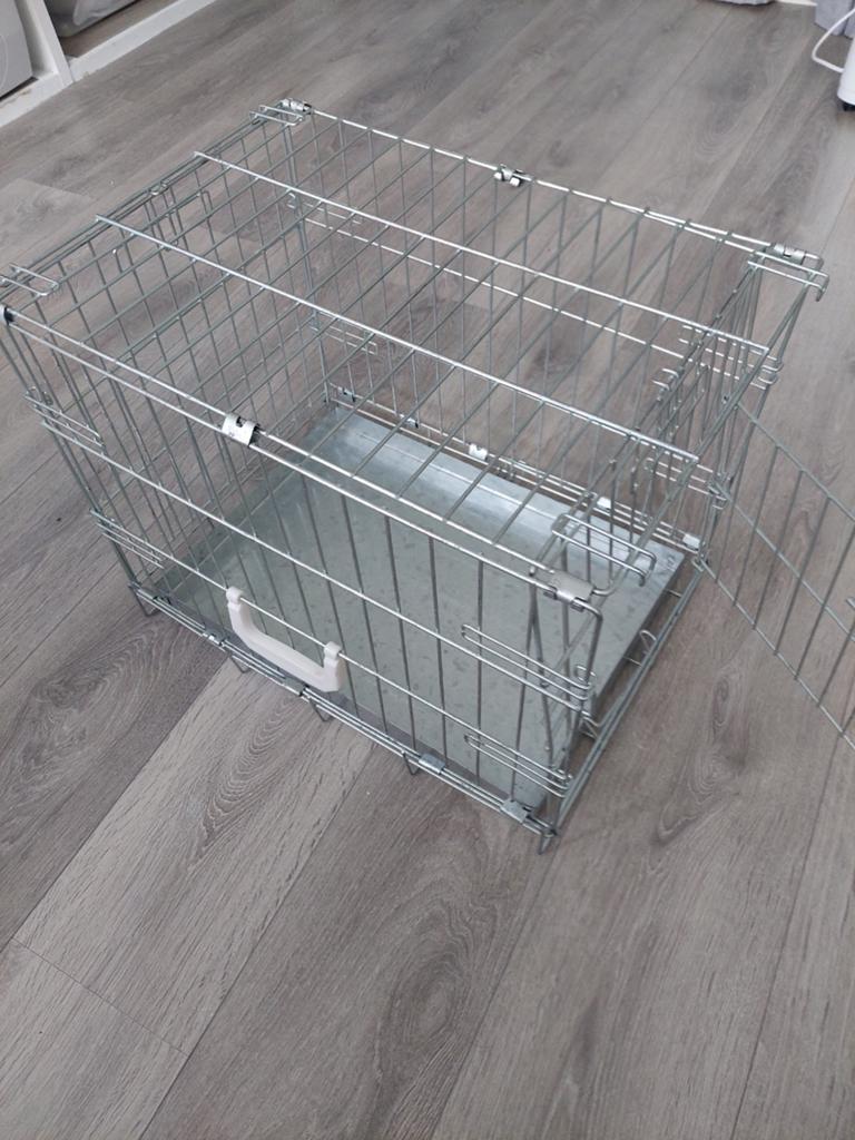 Hondenbench metaal, voor kleine hond/ kat, Ophalen