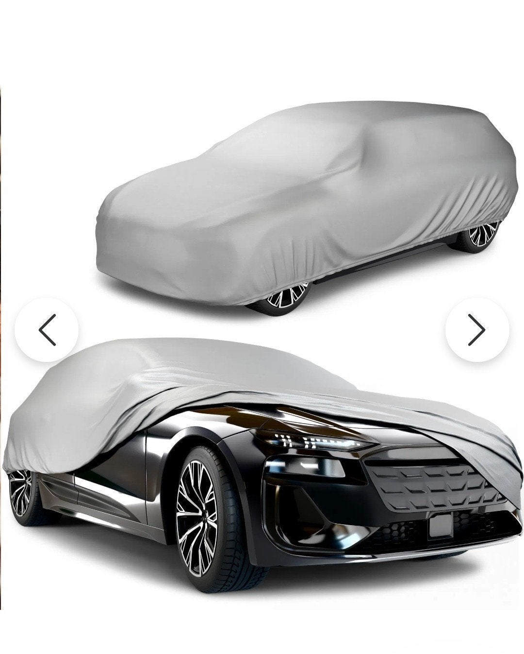 Nieuwe zwarte Walser all weather Buitencover Autohoes Maat L, Ophalen of Verzenden, Nieuw