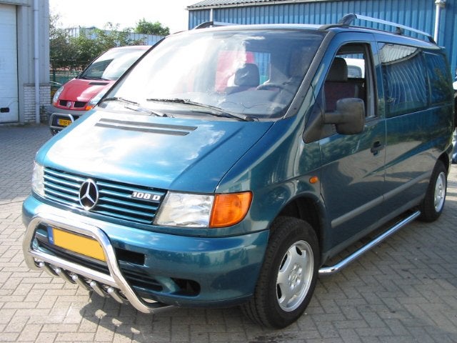AANBIEDING Vito W638 Bullbar/Pushbar met carterbescherming, Niet ingevuld, Niet ingevuld, Niet ingevuld