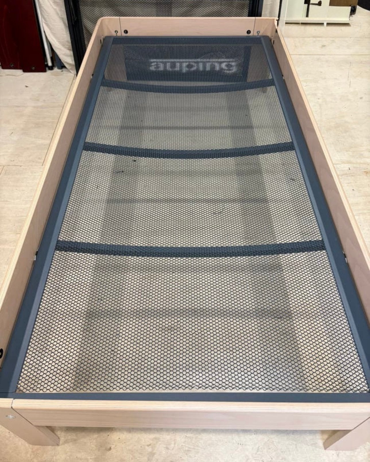 Auping Auronde bed 100x210  inclusief spiraalbodem, Huis en Inrichting, Ophalen, 210 cm, Hout, 100 cm