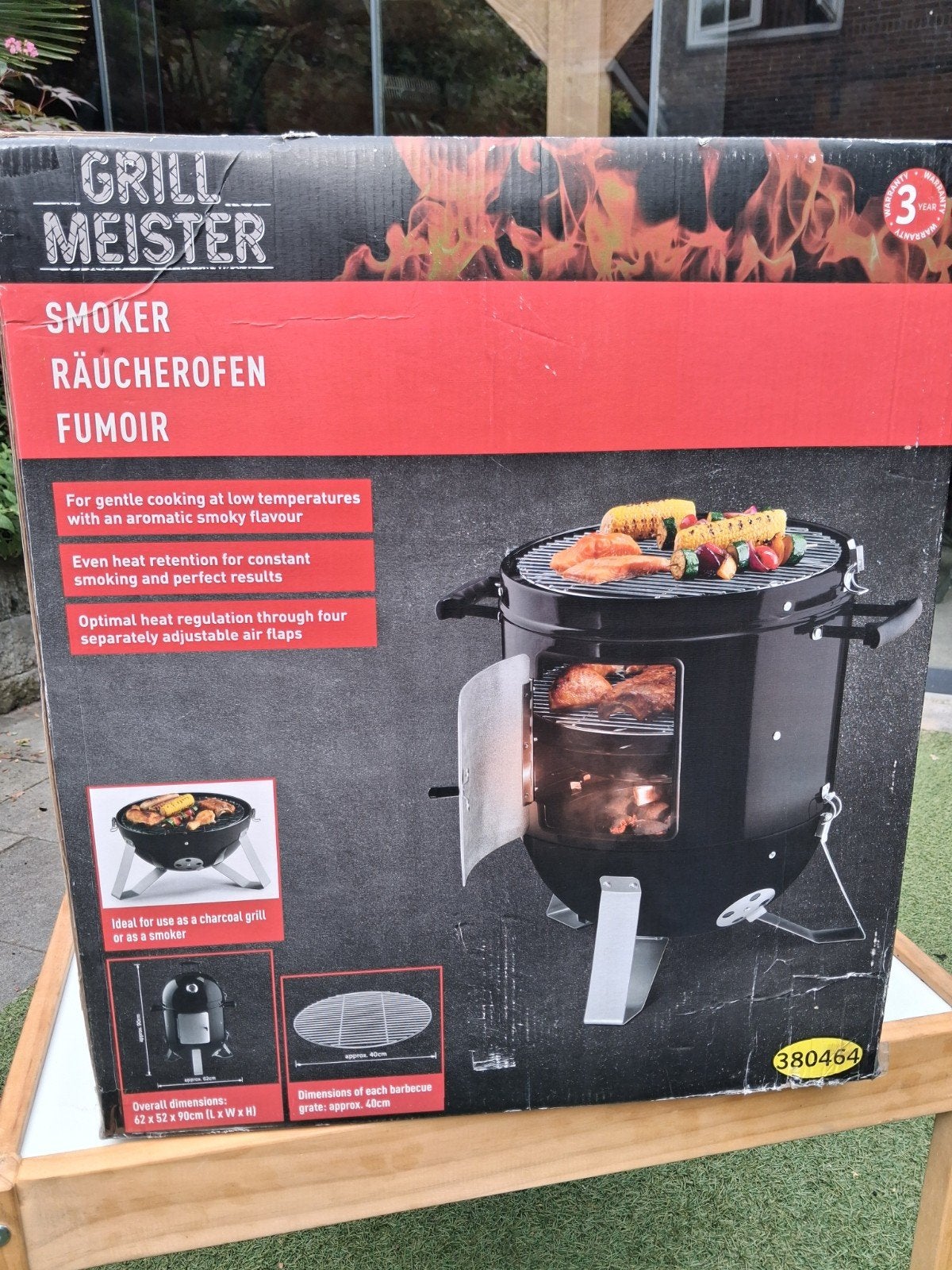 Grill Meister Smoker / Rookoven - Nieuw in doos, Ophalen of Verzenden
