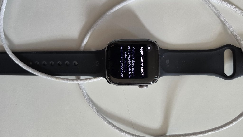 APPLE WATCH 11 42 SG AL BK SB SM GPS-FDN, Ophalen, Apple Watch ⌚️, Zwart, IOS