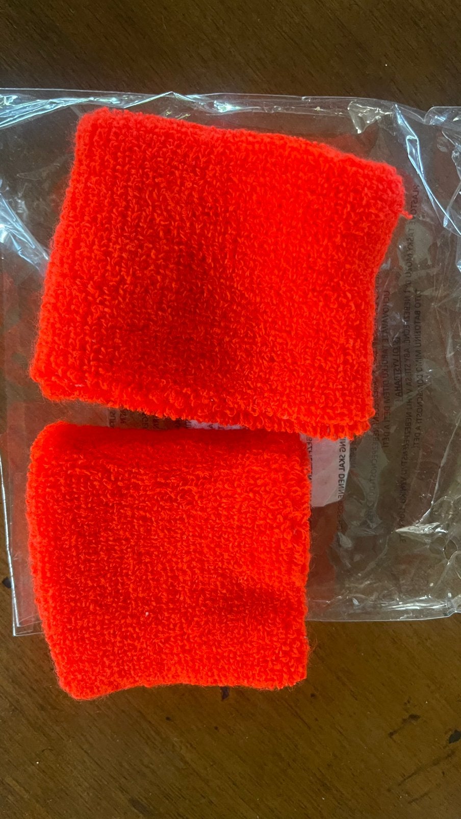 Twee oranje zweetbandjes, Ophalen of Verzenden, Nieuw, Oranje of Koningsdag