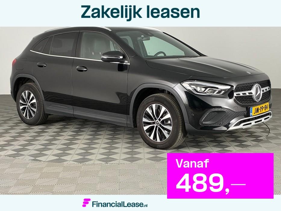 Mercedes-Benz GLA 250 e Business Edition Plus | Half LEDER |, 12 maanden, Gebruikt, Zwart, Bedrijf