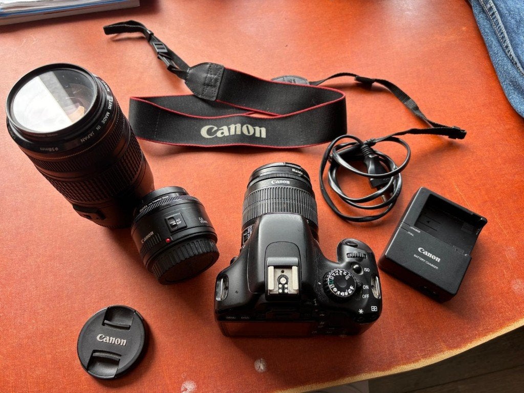 Canon 550D, Ophalen, Gebruikt, Spiegelreflex, Canon