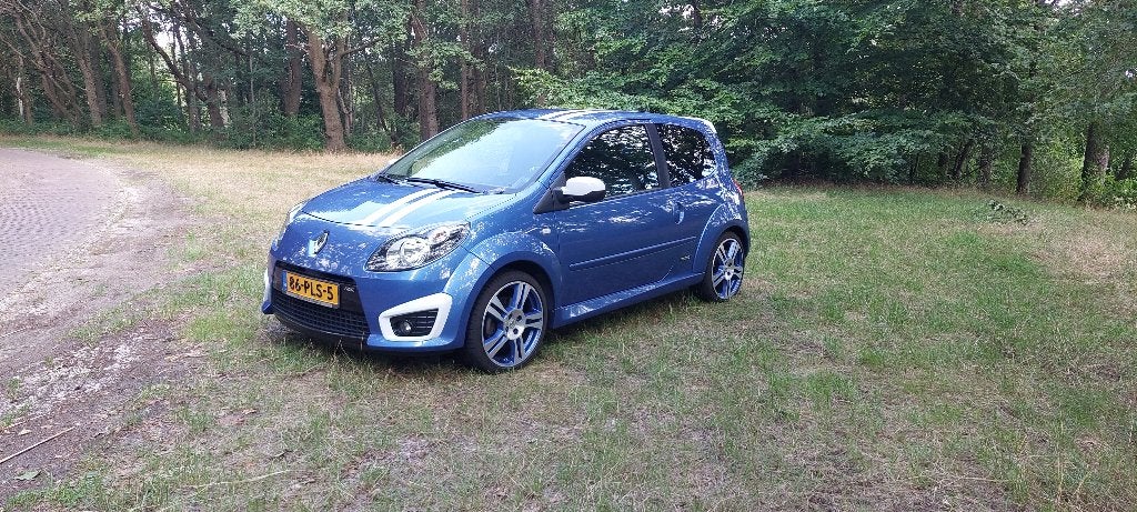 Renault Twingo 1.6 16V RS 2011 Blauw, Voorwielaandrijving, 4 cilinders, 133 pk, Handgeschakeld