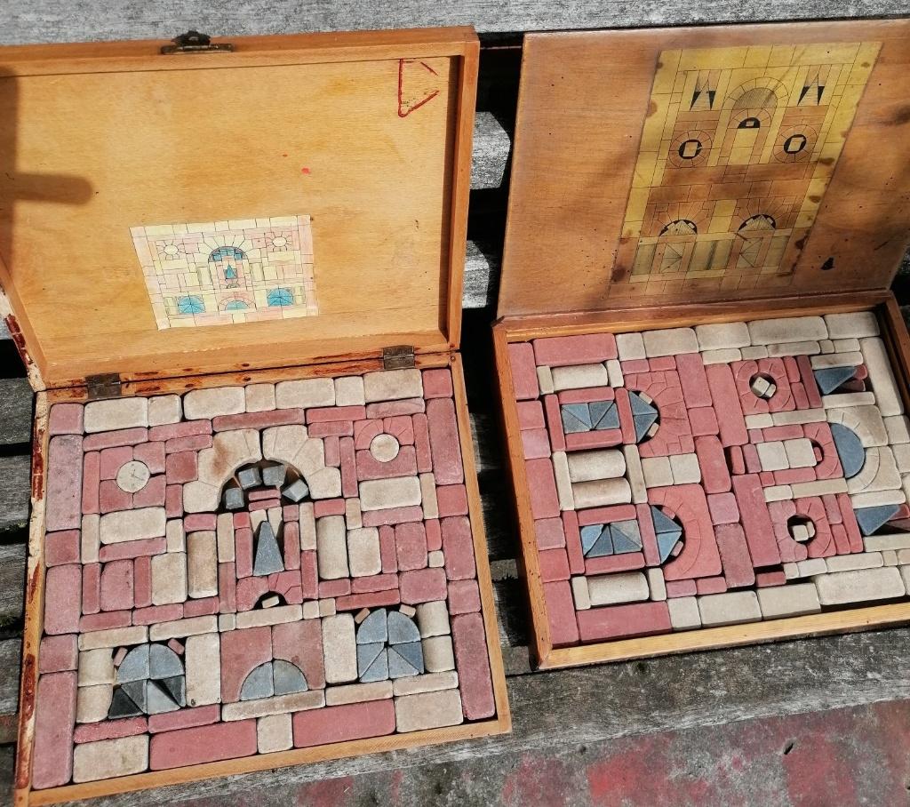 Blokkendoos 'Anker Richters Steinbaukasten', Antiek en Kunst, Antiek | Speelgoed, Ophalen of Verzenden