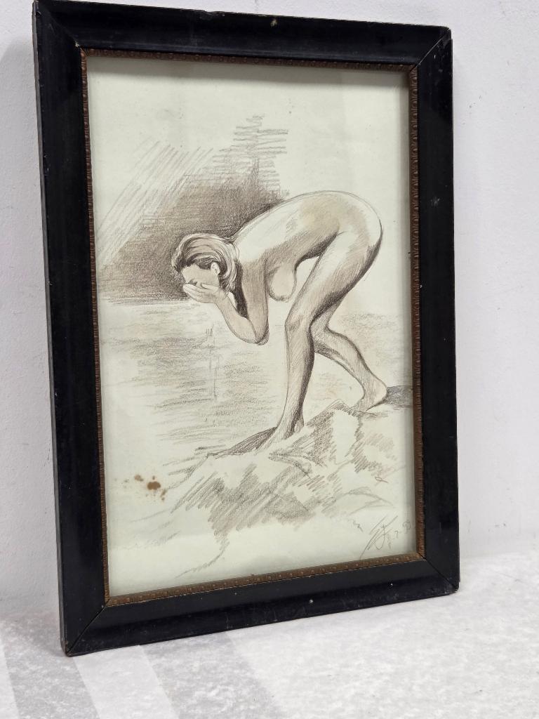 Risqué tekening, Ophalen of Verzenden