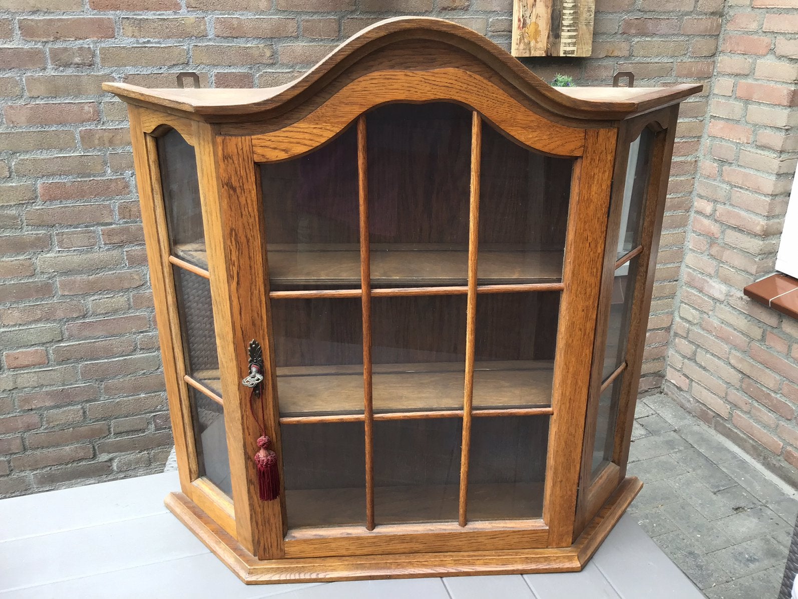 Vitrinekastje, Huis en Inrichting, Ophalen, 50 tot 100 cm, Zo goed als nieuw, Minder dan 100 cm
