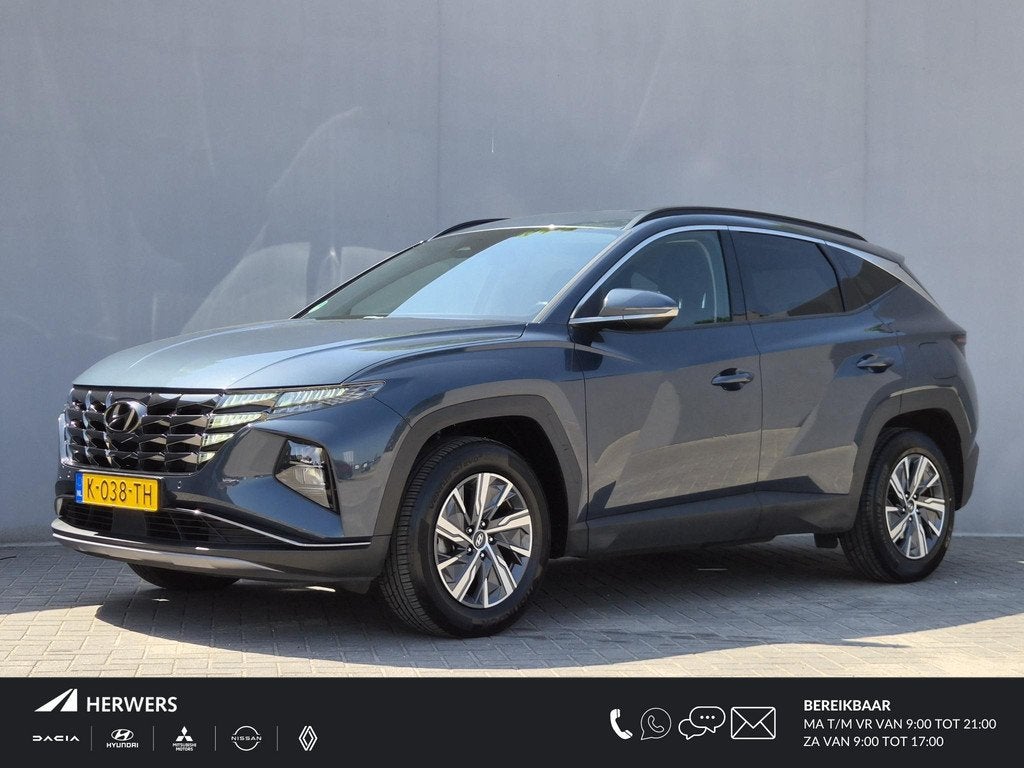 Hyundai Tucson 1.6 T-GDI HEV Comfort Smart / trekhaak vast /, Auto's, Hyundai, Bedrijf, Te koop, Tucson, ABS, Achteruitrijcamera