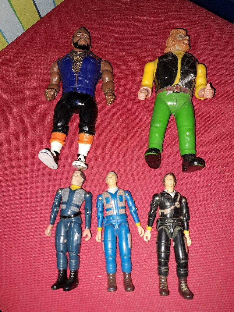 The A-Team actie figuren, Ophalen of Verzenden, Gebruikt