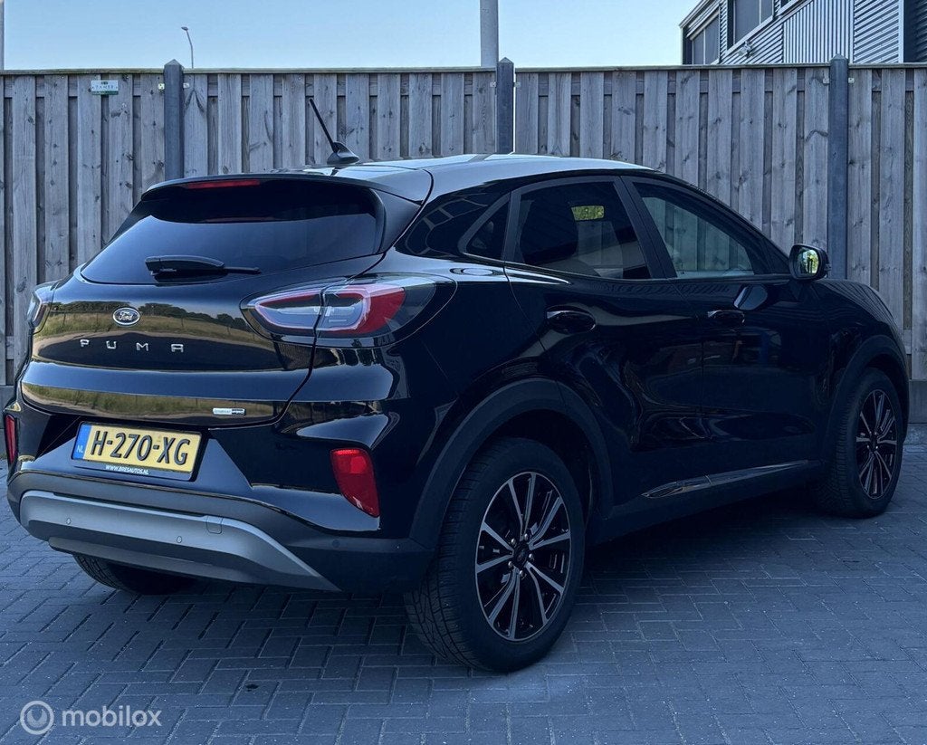 Ford Puma 1.0 EcoBoost Hybrid ST-Line/NAVI/LED/NW APK/PDC/, Auto's, Ford, Voorwielaandrijving, Stof, Euro 6, Zwart