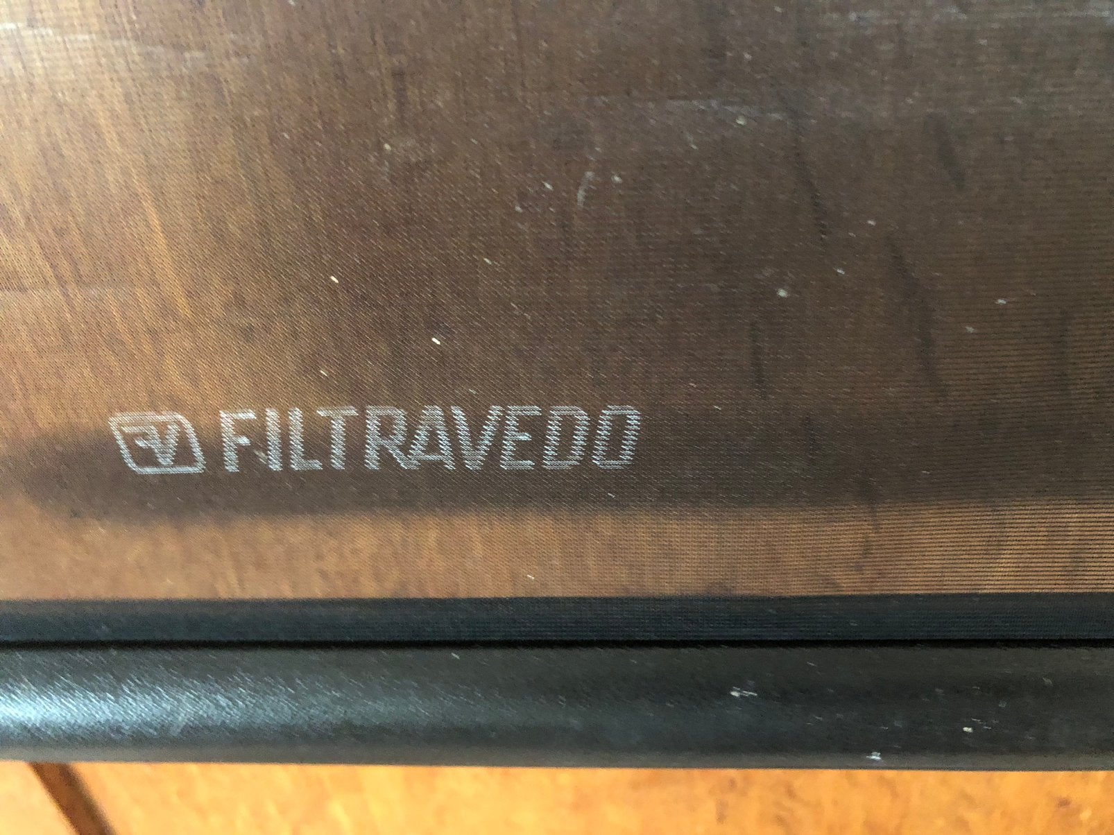 Filtravedo rolzonnescherm hoedenplank, Ophalen, Gebruikt, Volvo