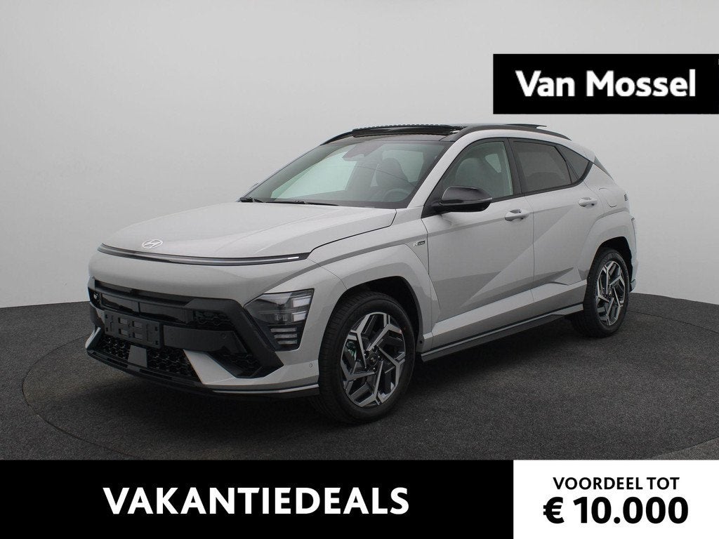 Hyundai Kona 1.6 GDI HEV N Line Sky | Extra Voordeel | Schui, Auto's, Hyundai, 137 pk, Met garantie (alle), Bedrijf, Nieuw