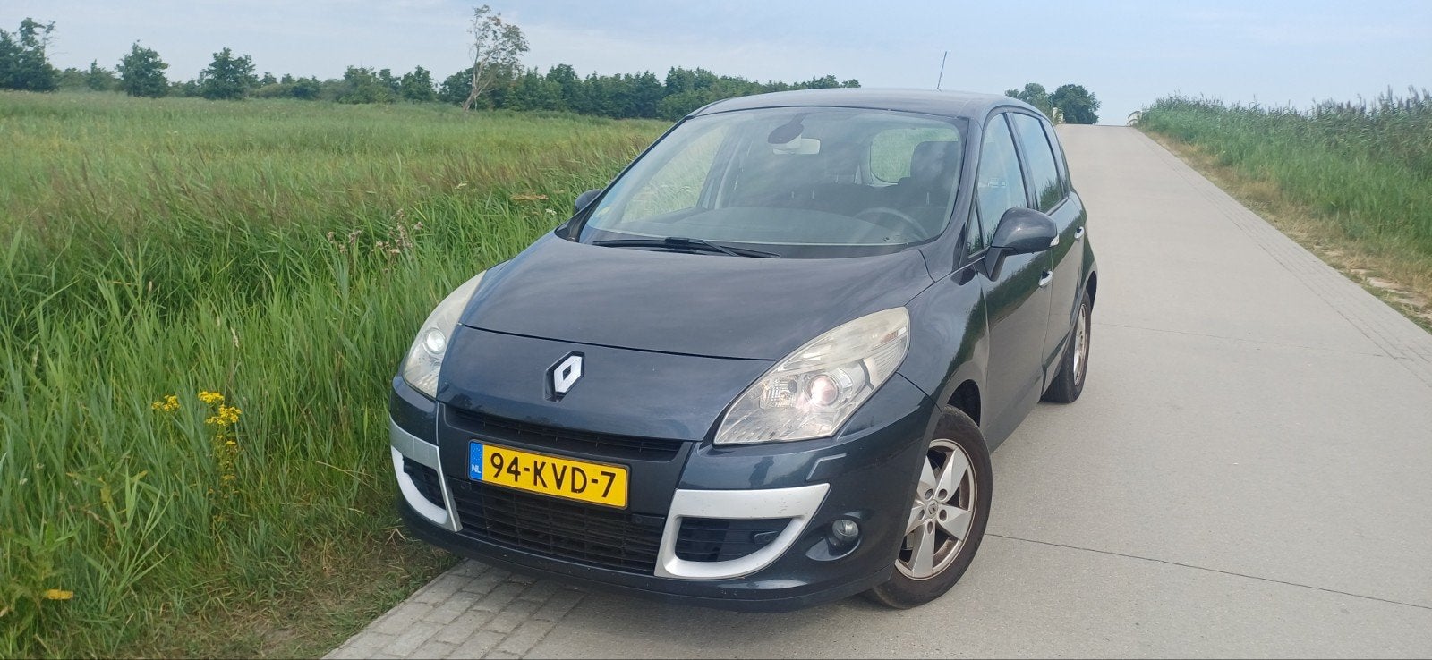 Renault Scénic 1.4 TCE 96KW 2010 Grijs, Auto's, Voorwielaandrijving, 1295 kg, 4 cilinders, Handgeschakeld