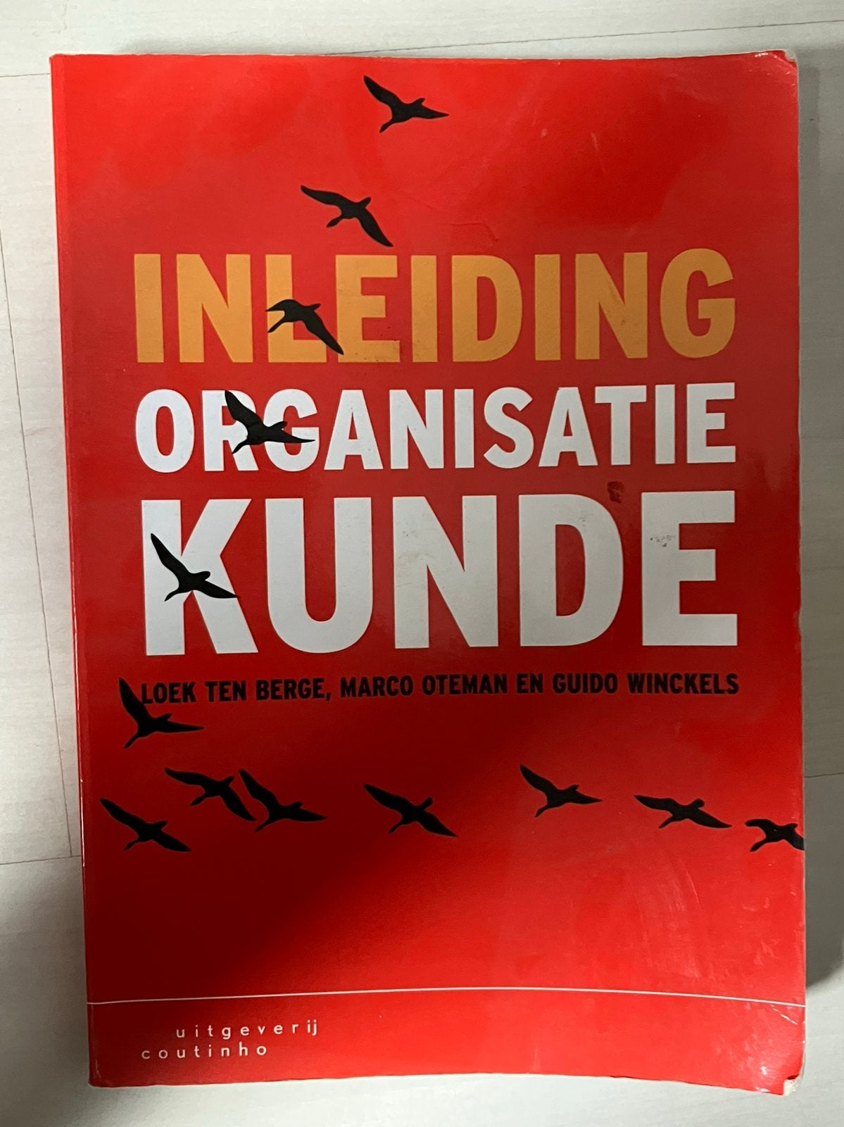 Inleiding organisatie kunde, Boeken, Ophalen of Verzenden, Beta, Zo goed als nieuw, HBO