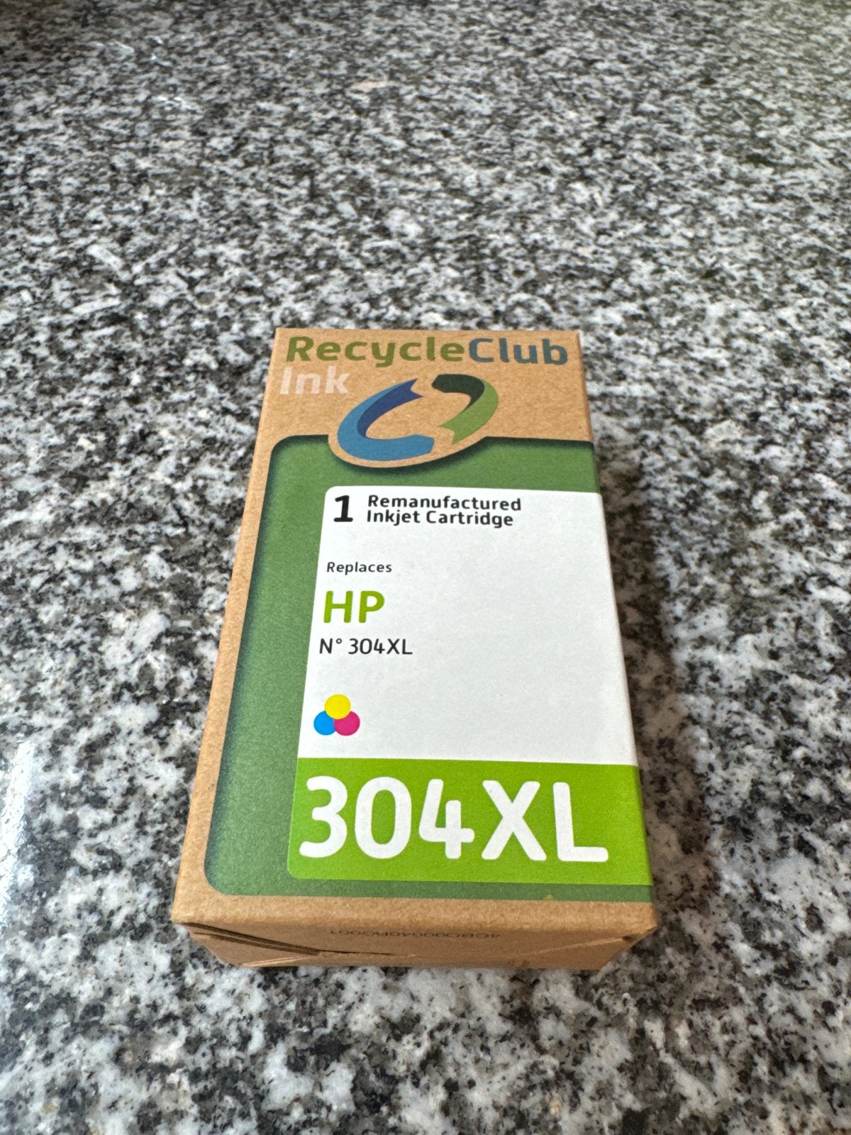 RecycleClub Ink HP 304XL Remanufactured Inktcartridge, Computers en Software, Ophalen of Verzenden, Nieuw, Cartridge