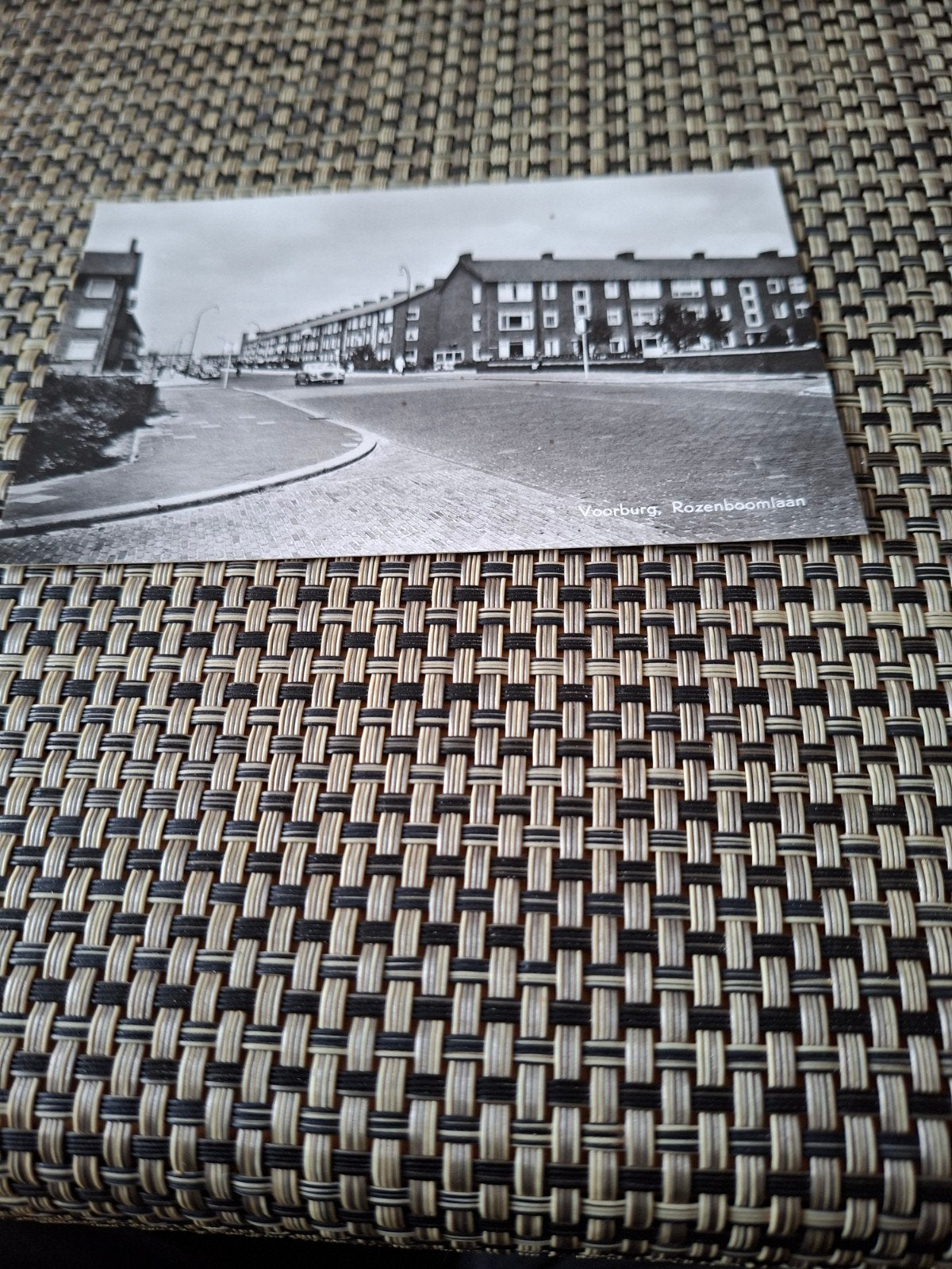 Voorburg, Rozenboomlaan (1957), Verzamelen, Ophalen of Verzenden, 1940 tot 1960, Ongelopen, Zuid-Holland