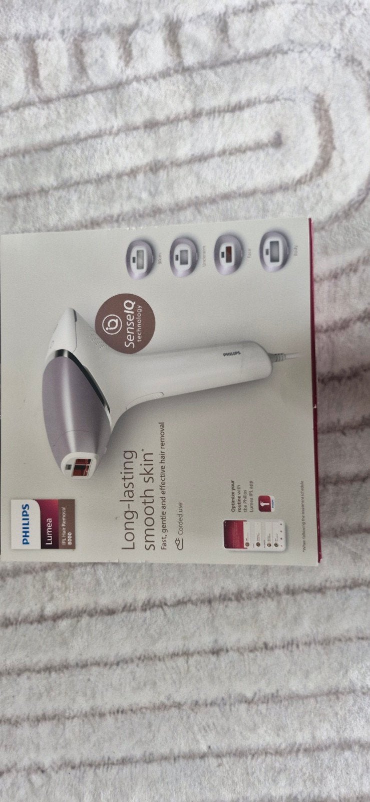 Philips Lumea 8000 IPL ontharing - Zo goed als nieuw, Ophalen, Gebruikt