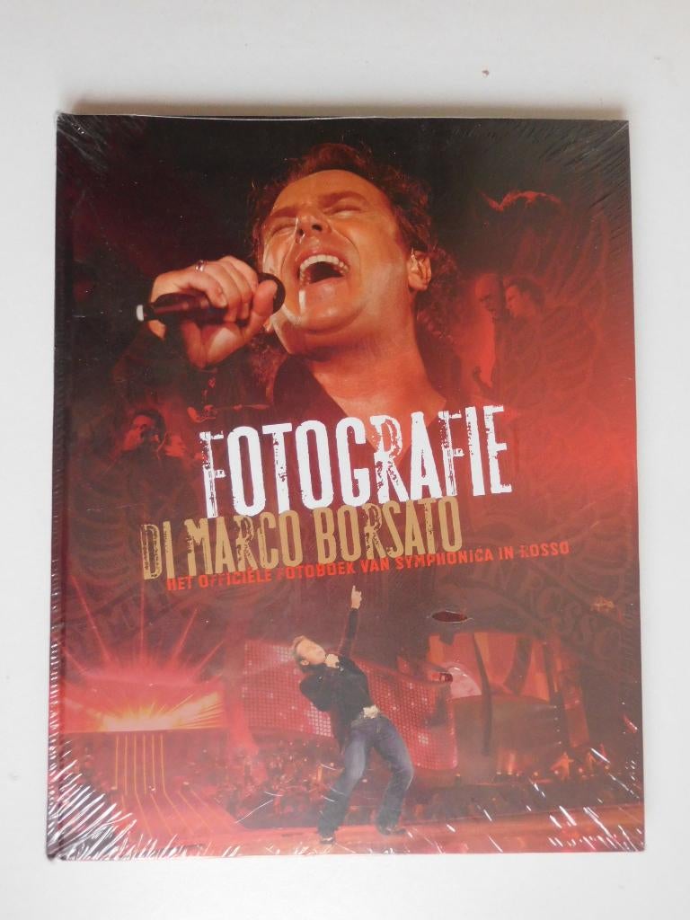 Fotoboek concert Marco Borsato Symphonica in Rosso 2006 Nieu, Ophalen of Verzenden, Nieuw