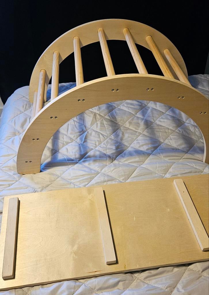 Houten klimrek nog heel netjes, Ophalen, Zo goed als nieuw, Hoogslaper