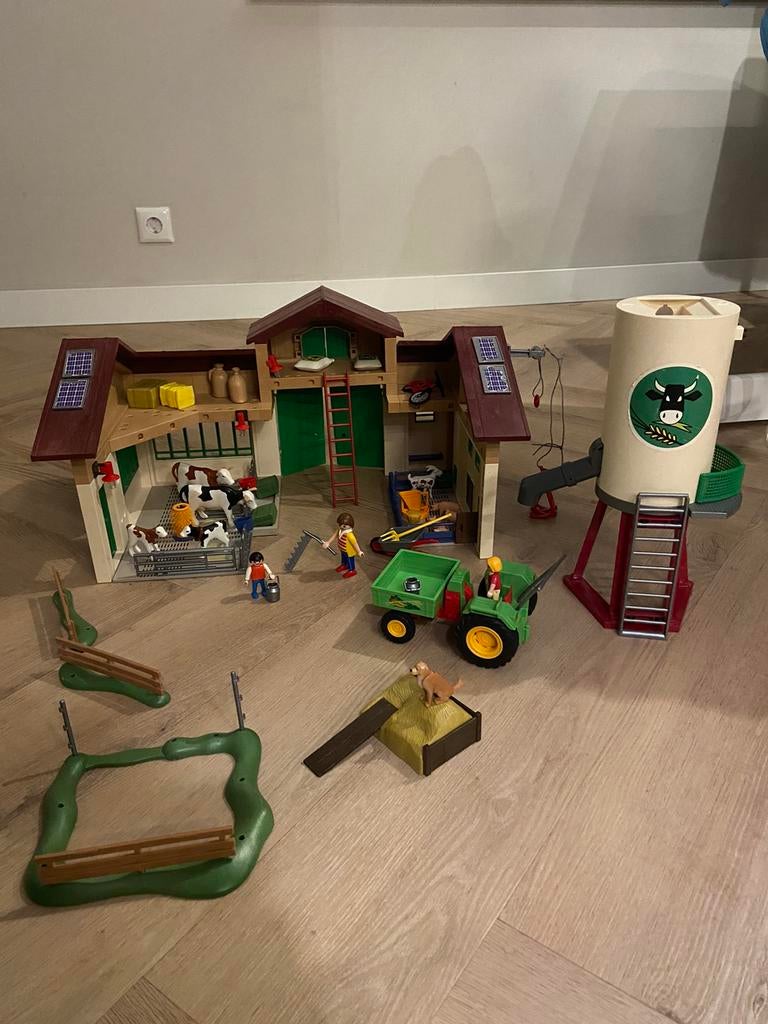 Playmobil boerderij grote set, Ophalen of Verzenden, Zo goed als nieuw