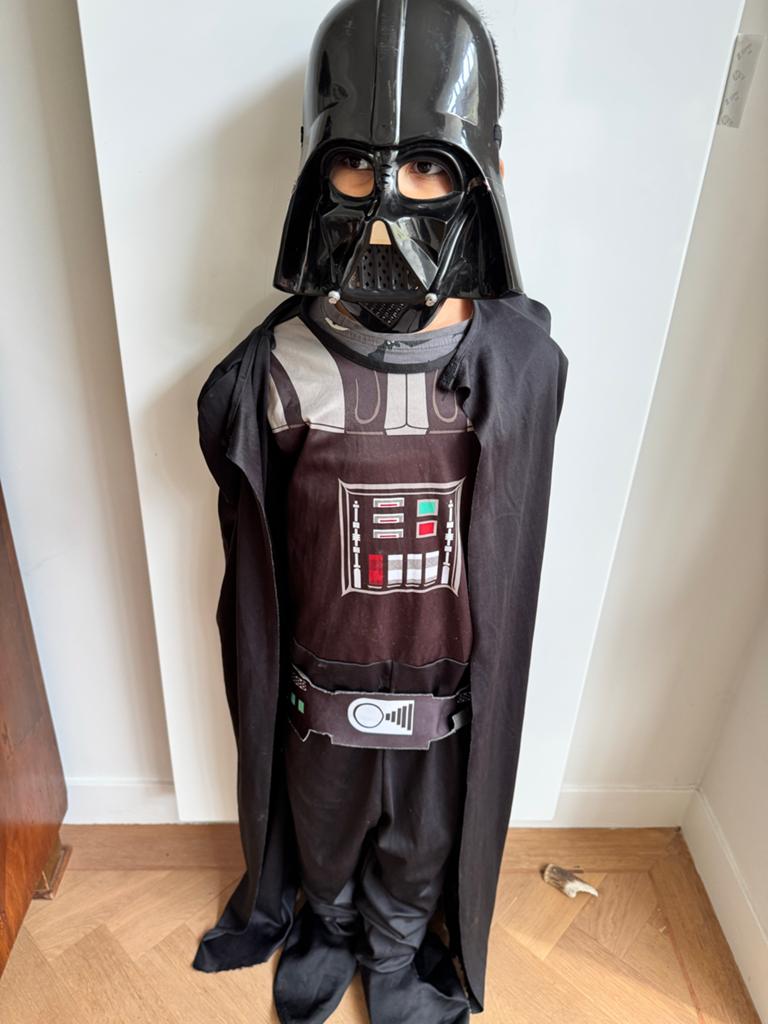 Star Wars Darth Vader Kostuum, Kinderen en Baby's, Carnavalskleding en Verkleedspullen, Gebruikt, Jongen, 158 t/m 164, Ophalen